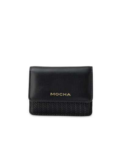 Mocha Tessa Small Wallet - Black | Mocha Australia