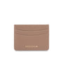 Mocha Donnette Simple Card Holder - Chestnut