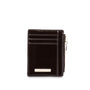 Mocha Willow Patent Card Holder - Espresso