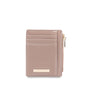 Mocha Willow Patent Card Holder - Dusty Rose