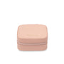 Mocha Signature Square Jewellery Case - Blush