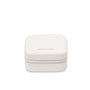 Mocha Signature Square Jewellery Case - White