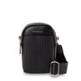 Mocha Tessa Phone Crossbody Bag - Black