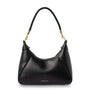 Mocha Claire Crossbody Bag - Black