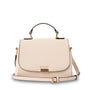 Mocha Daisy Top Handle Crossbody Bag - Cream