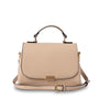 Mocha Daisy Top Handle Crossbody Bag - Sand