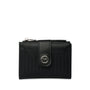 Mocha Tessa Compact Wallet - Black