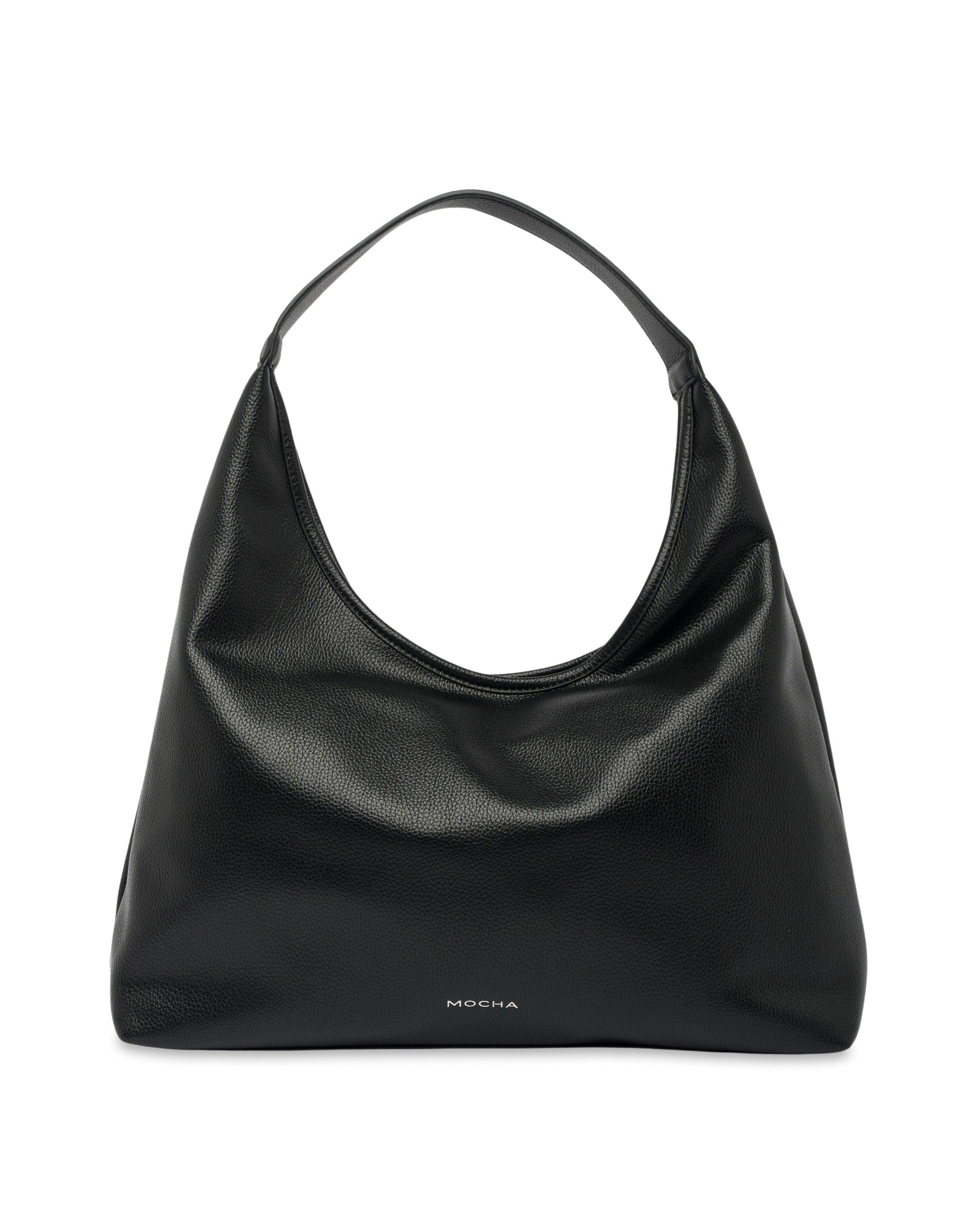 Mocha Emery Soft Shoulder Bag Black Mocha Australia