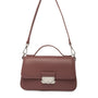 Mocha Brooklyn Messenger Crossbody Bag - Tulipwood