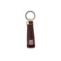 Mocha Willow Patent Key Ring - Burgundy