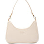 Mocha Daisy Wavy Shoulder Bag - Cream