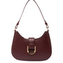 Mocha Charlotte Shoulder Bag - Burgundy