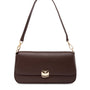 Mocha Sophie Baguette Shoulder Bag - Choc