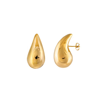 Zahar Teddy Earrings- Gold | Mocha Australia