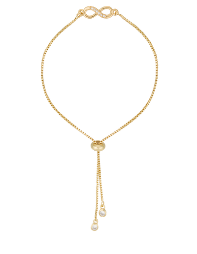 Mocha Mini Infinity Bracelet - Gold | Mocha Australia