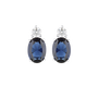 Georgini Aurora Australis Earrings - Silver/Sapphire