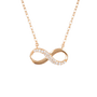 Georgini Forever Infinity Pendant w/ CZ - Rose Gold