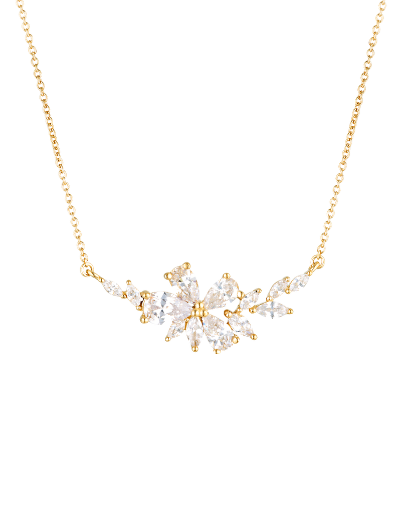 Georgini Iconic Bridal Hyacinth Necklace - Gold | Mocha Australia