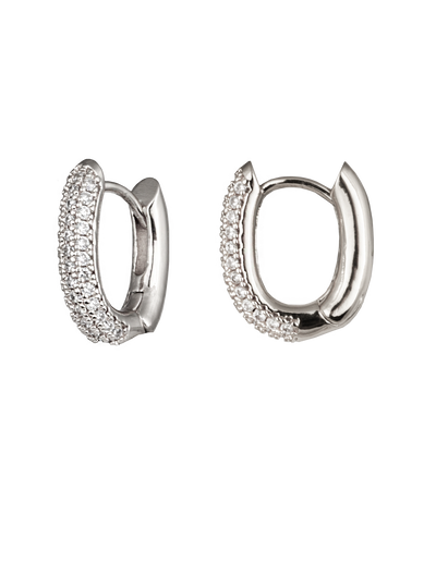 Zahar Ivy Earrings - Silver | Mocha Australia
