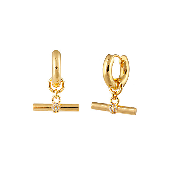 Zahar Sydney Earrings- Gold | Mocha Australia