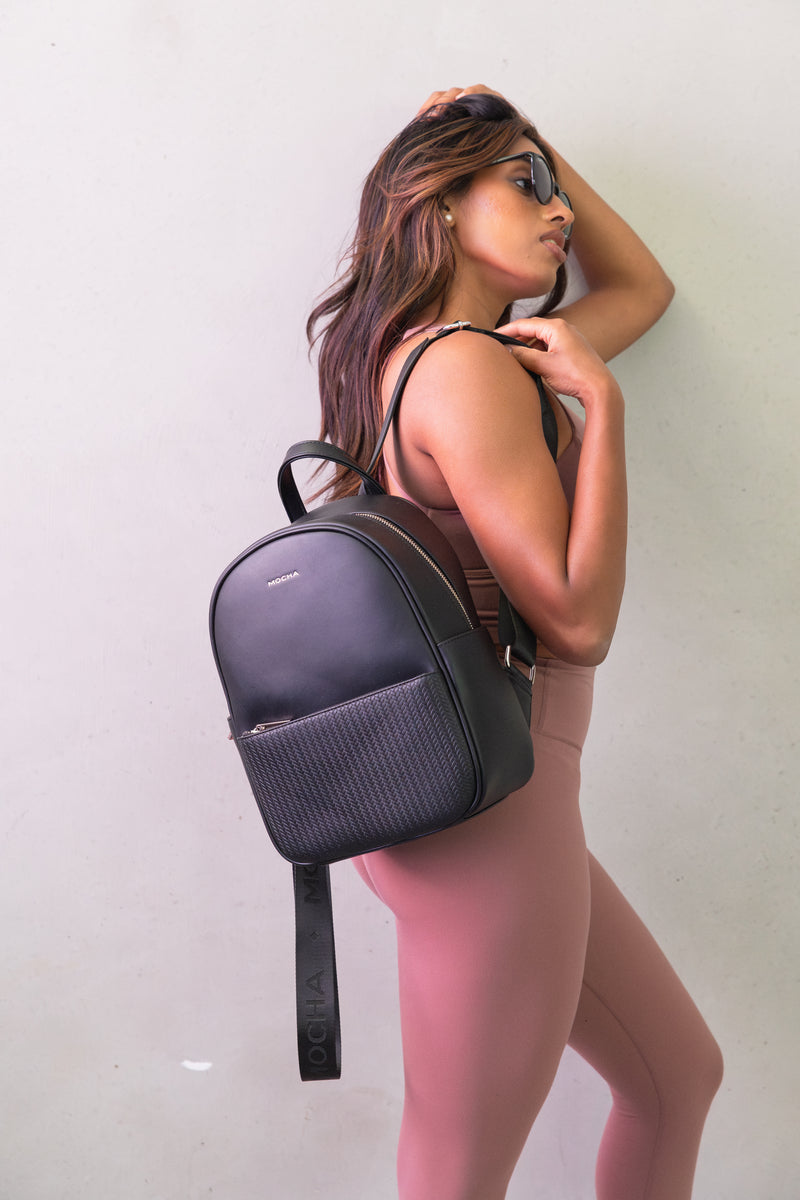 Mocha Tessa Backpack- Black | Mocha Australia