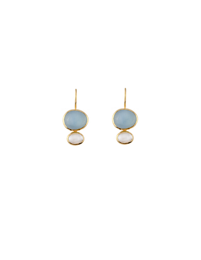 Bianc Cubism Earrings - Gold | Mocha Australia