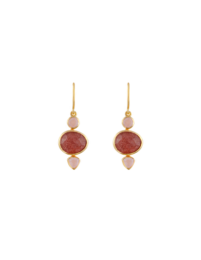 Bianc Tangeld Earrings - Gold | Mocha Australia