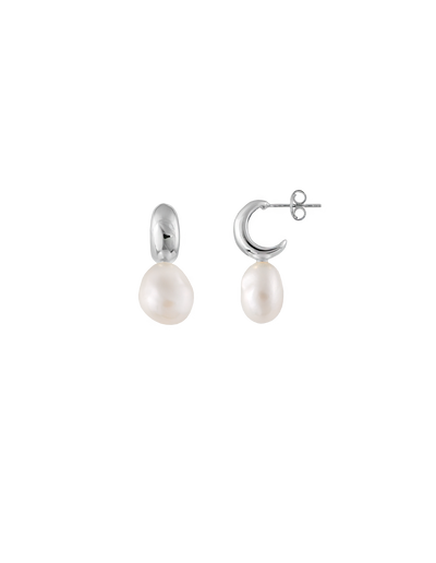 Bianc Water Earrings - Silver | Mocha Australia