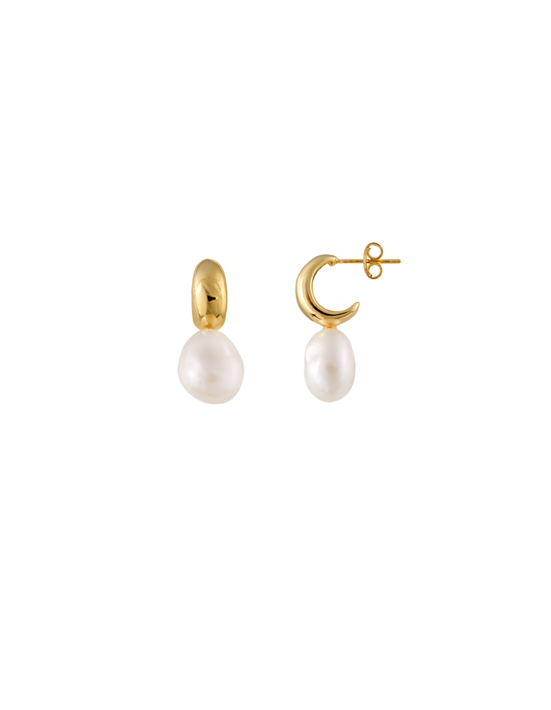 Bianc Water Earrings - Gold | Mocha Australia