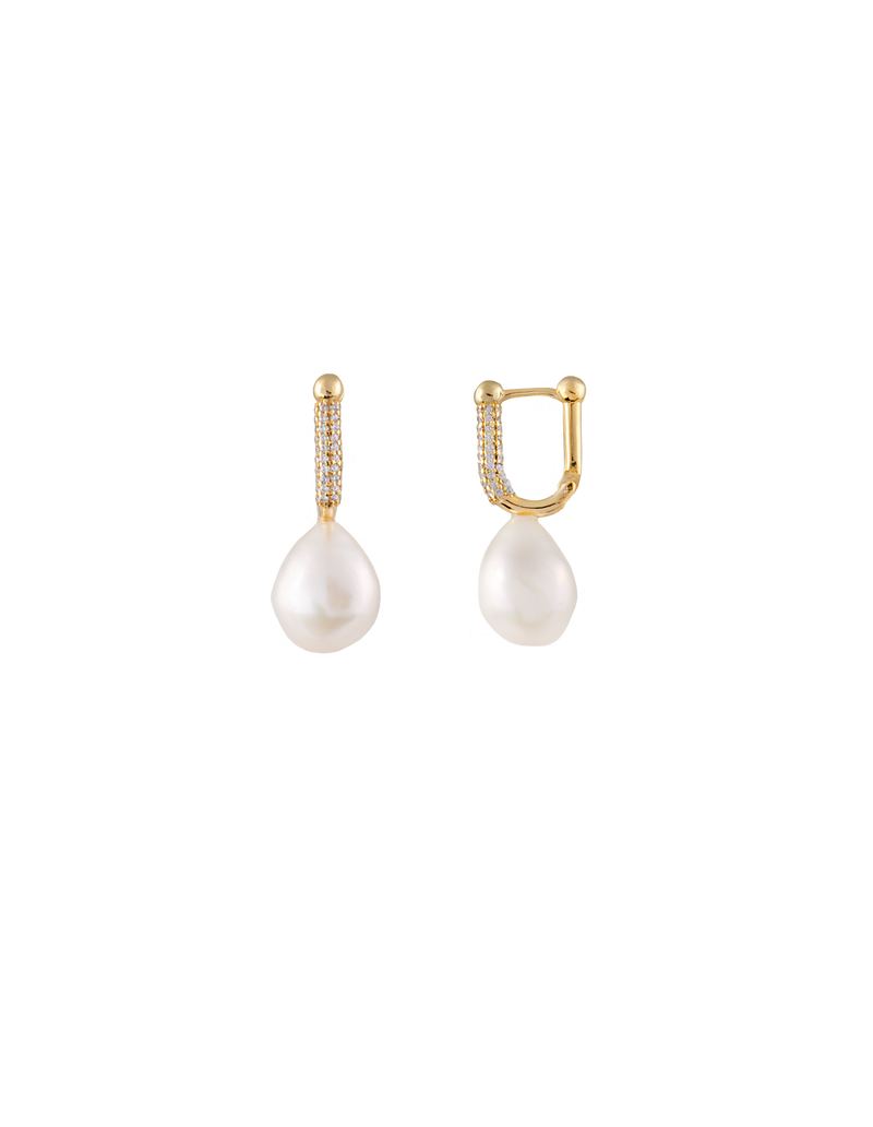 Bianc Tidal Earrings - Gold | Mocha Australia