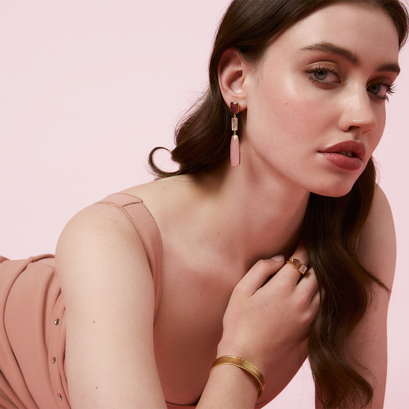 Bianc Aspen Earrings - Gold | Mocha Australia