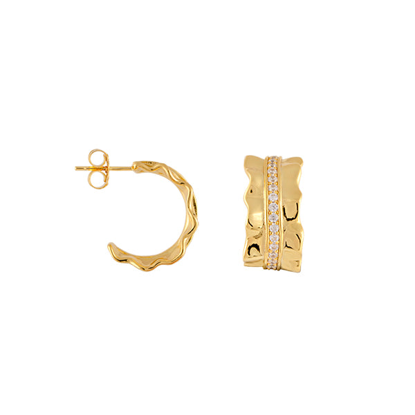 Bianc Astro Earrings - Gold