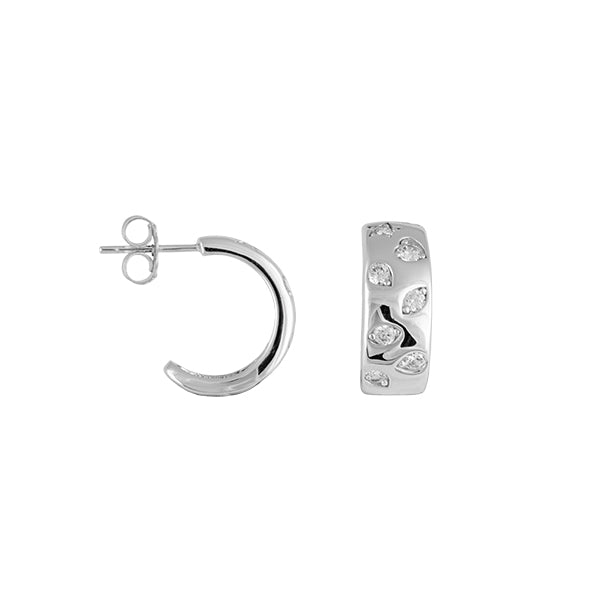 Bianc Nyx Earrings - Silver