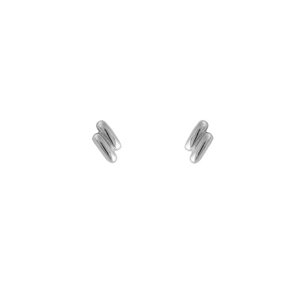 Bianc Leni Studs - Silver | Mocha Australia