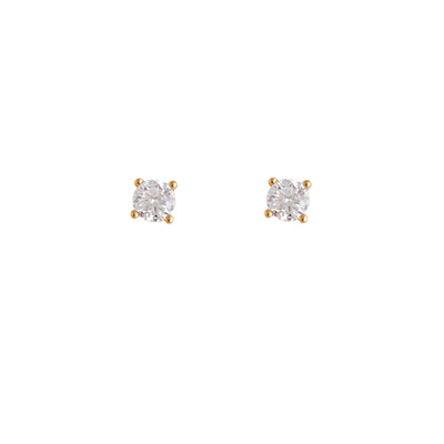 Bianc Zella Studs - Gold | Mocha Australia