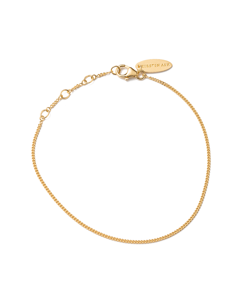 Kirstin Ash Bespoke Curb Bracelet - Gold