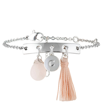 Isadora Aurelia Charm Bracelet - Silver