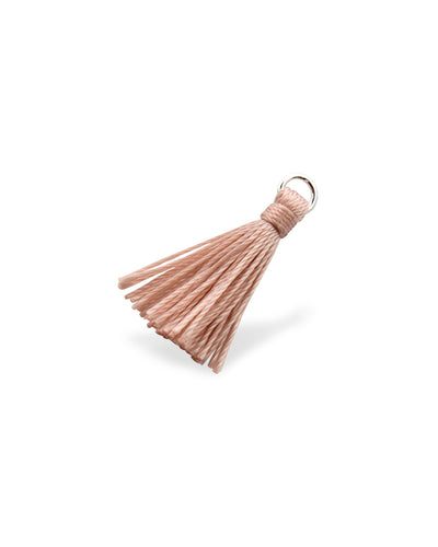 Isadora Aurelia Rose Tassel Charm- Silver | Mocha Australia
