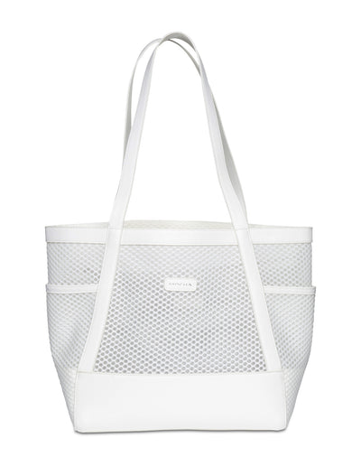 Mocha Summer Beach Bag- White | Mocha Australia