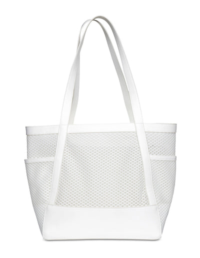 Mocha Summer Beach Bag- White | Mocha Australia