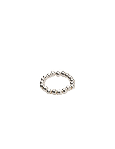 Mocha Isadora Stretchy Ring- Silver | Mocha Australia