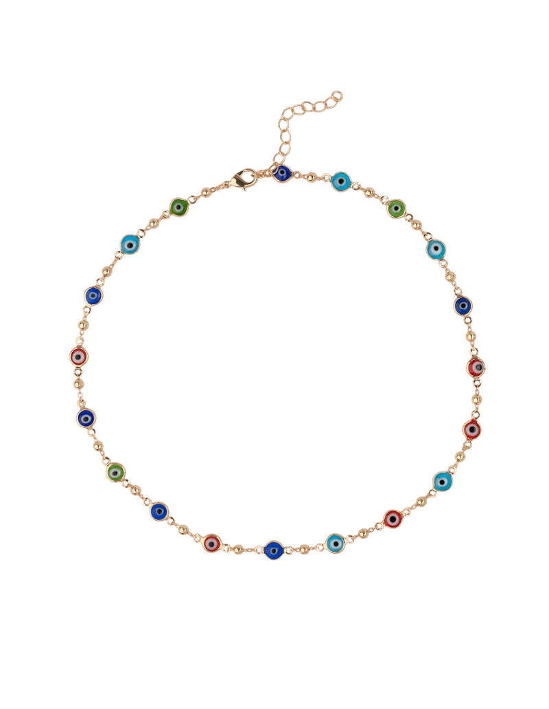 Mocha Eye Candy Necklace- Multi | Mocha Australia