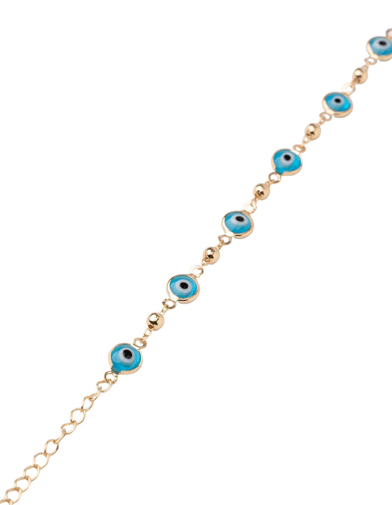 Mocha Eye Candy Bracelet- Blue | Mocha Australia