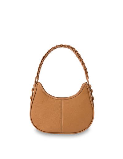 Mocha Lidia Leather Shoulder Bag- Tan | Mocha Australia