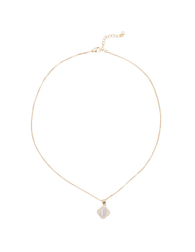 Mocha Mother-Of-Pearl Necklace- Gold | Mocha Australia