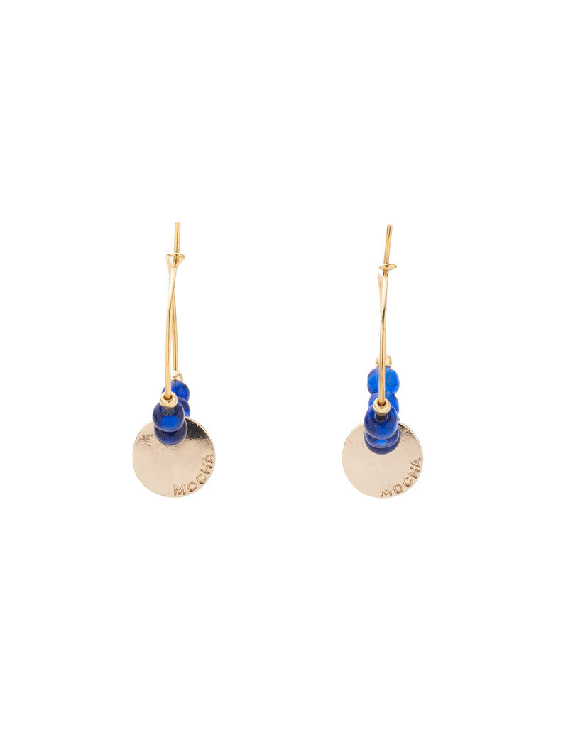 Mocha Reborn Lagoon Earrings- Blue | Mocha Australia