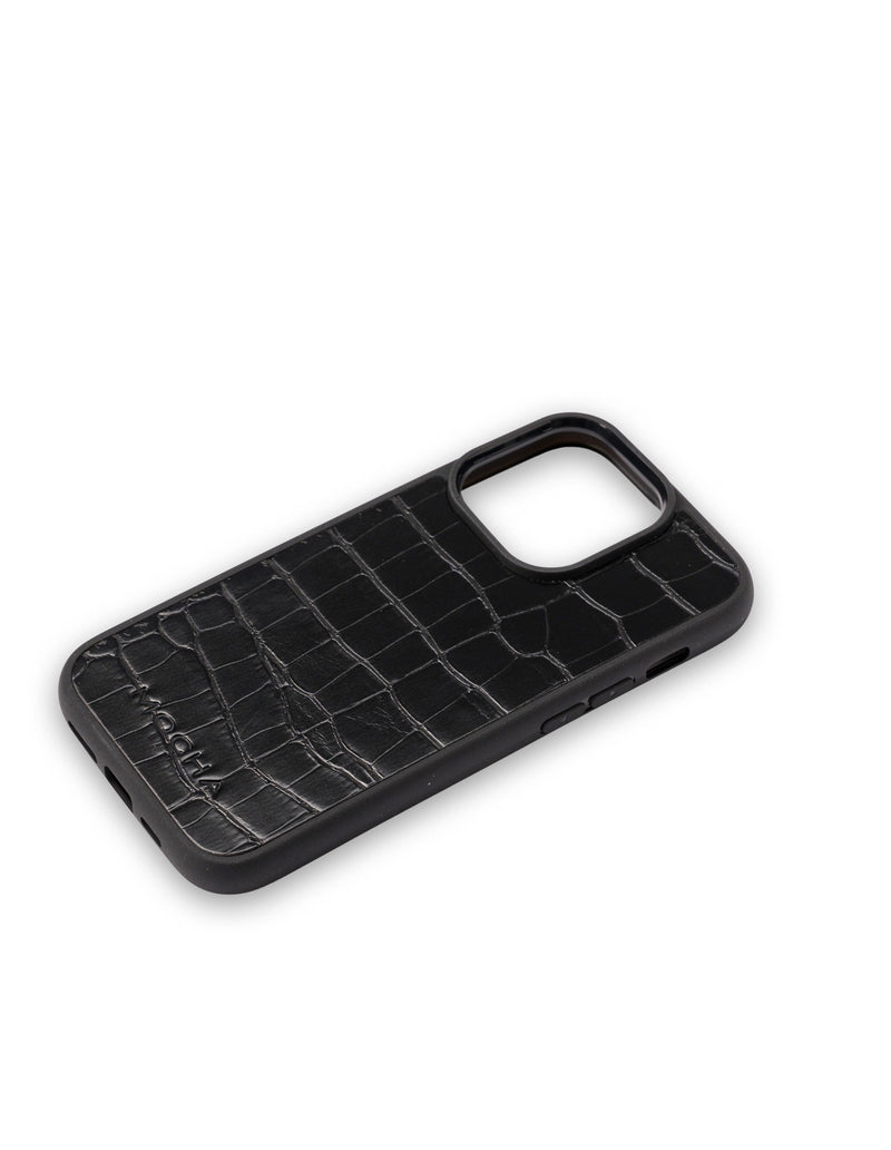 Mocha Go To Croc Hard Case iPhone 14 Pro- Black | Mocha Australia