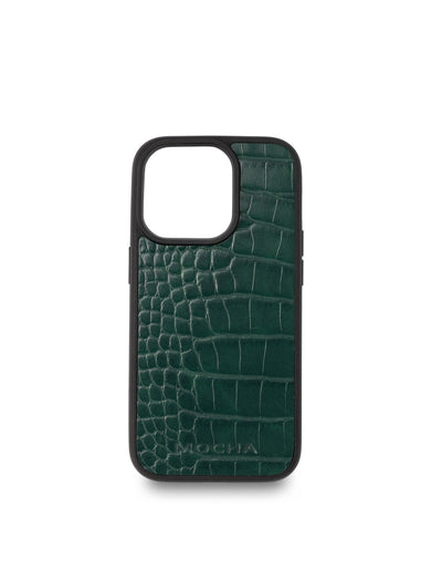 Mocha Go To Croc Hard Case iPhone 14 Pro- Green | Mocha Australia