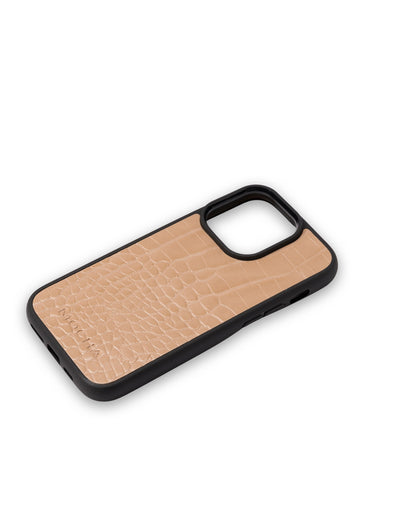 Mocha Go To Croc Hard Case iPhone 14 Pro- Taupe | Mocha Australia
