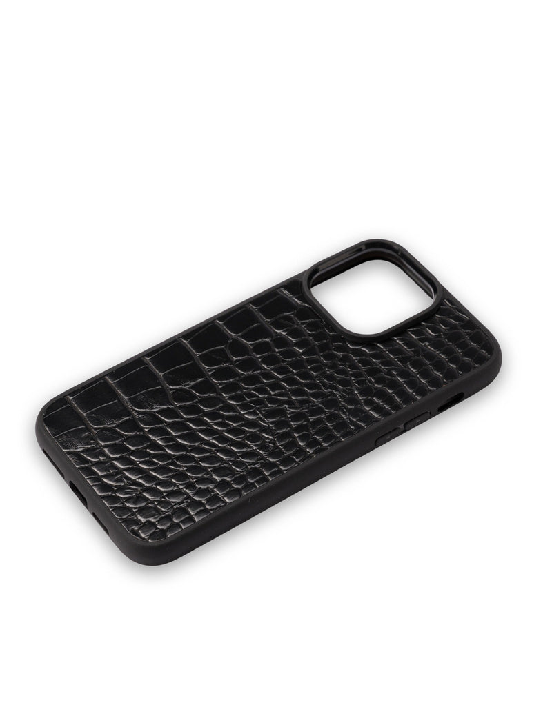 Mocha Go To Croc Hard Case iPhone 14 Pro Max- Black | Mocha Australia